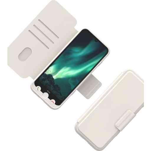 Doro Aurora A30 Wallet Case Bone