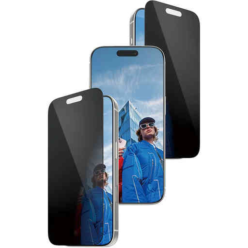PanzerGlass FastFit Apple iPhone 17 Pro - Ultra-Wide-Fit Privacy Glass
