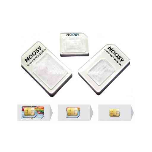Noosy SIM Adapter Kit 3 pack