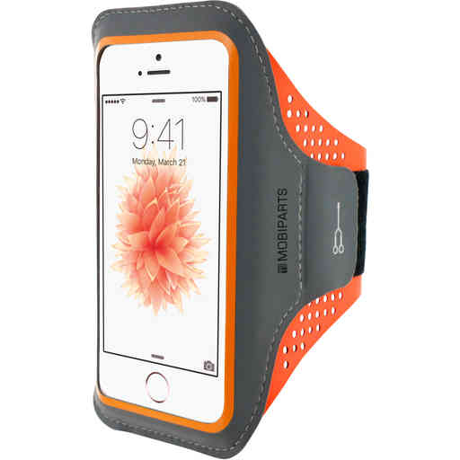Casetastic Comfort Fit Sport Armband Apple iPhone 5/5S/SE Neon Orange