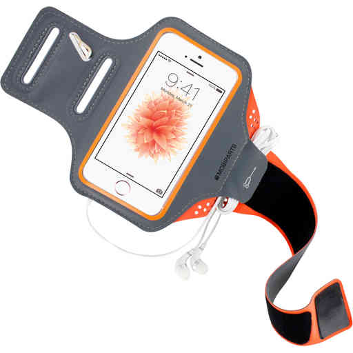 Casetastic Comfort Fit Sport Armband Apple iPhone 5/5S/SE Neon Orange