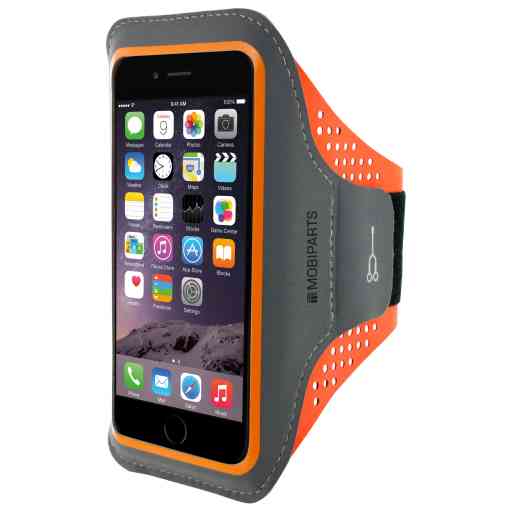 Casetastic Comfort Fit Sport Armband Apple iPhone 6 Plus/6S Plus/7 Plus/8 Plus Neon Orange