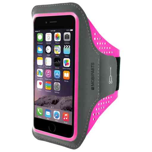 Casetastic Comfort Fit Sport Armband Apple iPhone 6 Plus/6S Plus/7 Plus/8 Plus Neon Pink