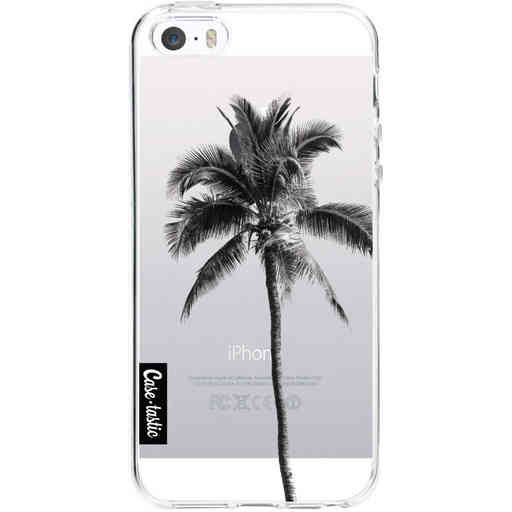 Casetastic Softcover Apple iPhone 5 / 5s / SE - Palm Tree Transparent