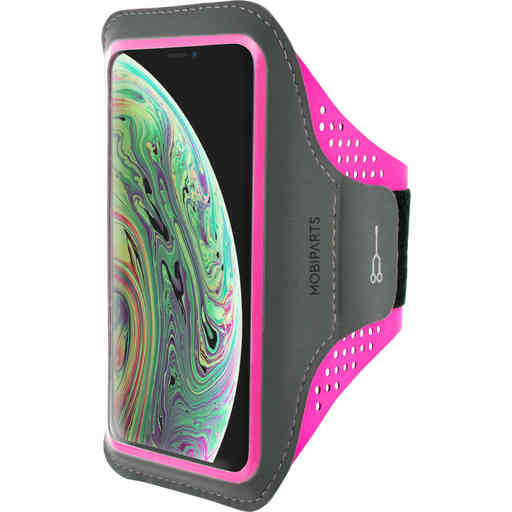 Casetastic Comfort Fit Sport Armband Apple iPhone X/XS Neon Pink