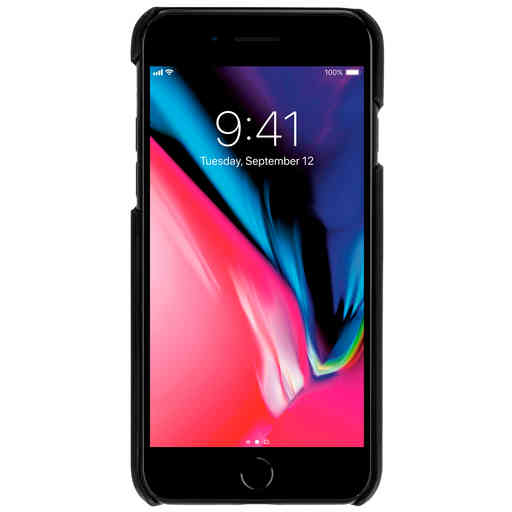 Serenity 2 in 1 Leather Wallet Case Apple iPhone 7/8/SE (2020/2022) Timeless Black