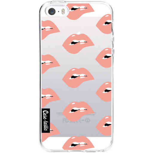 Casetastic Softcover Apple iPhone 5 / 5s / SE - Lips everywhere