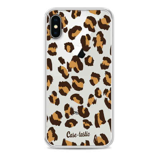 Casetastic Softcover Apple iPhone X / XS - Leopard Print