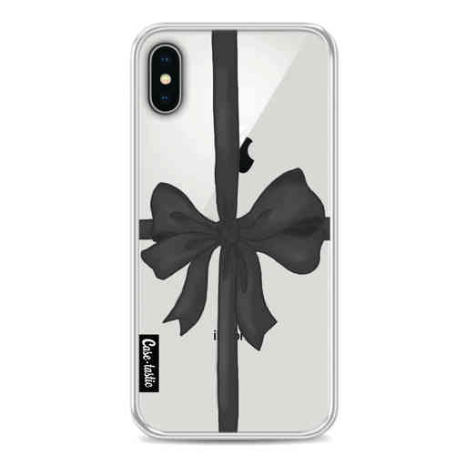 Casetastic Softcover Apple iPhone X / XS - Black Ribbon