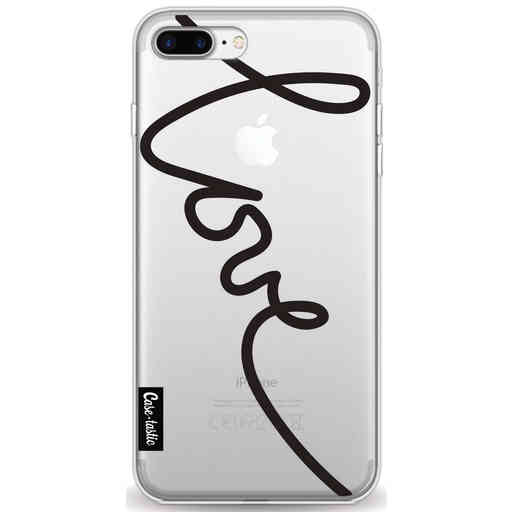 Casetastic Softcover Apple iPhone 7 Plus / 8 Plus - Written Love Black
