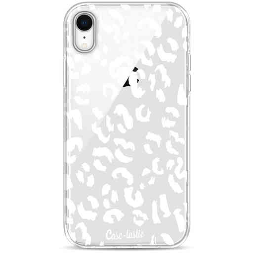 Casetastic Softcover Apple iPhone XR - Leopard Print White
