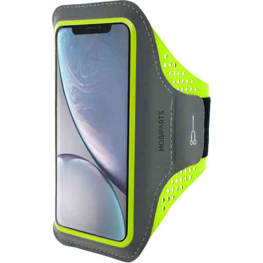 Casetastic Comfort Fit Sport Armband Apple iPhone XR Neon Green
