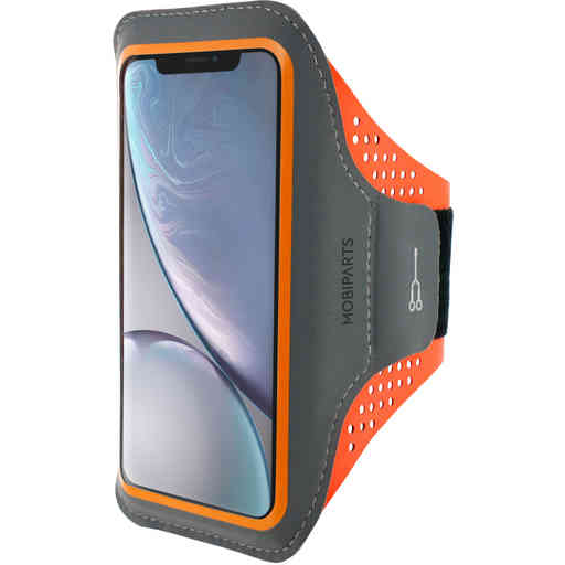 Casetastic Comfort Fit Sport Armband Apple iPhone XR Neon Orange