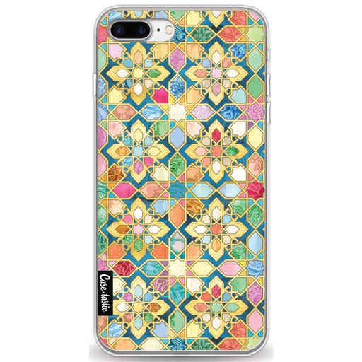 Casetastic Softcover Apple iPhone 7 Plus / 8 Plus - Gilded Moroccan Mosaic Tiles