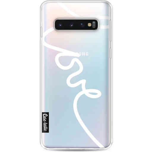 Casetastic Softcover Samsung Galaxy S10 - Written Love White