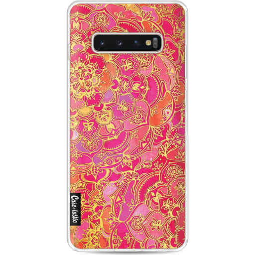 Casetastic Softcover Samsung Galaxy S10 Plus - Hot Pink Barroque