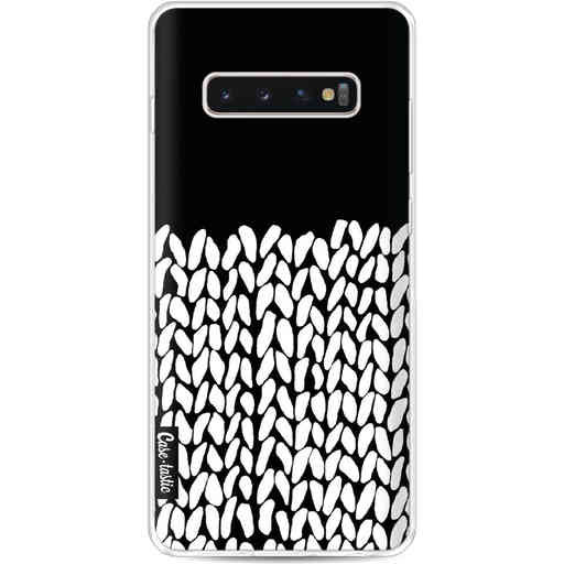 Casetastic Softcover Samsung Galaxy S10 Plus - Half Knit Black