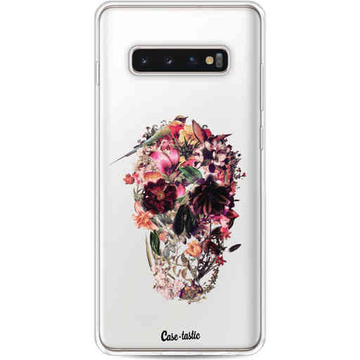 Casetastic Softcover Samsung Galaxy S10 Plus - Transparent Skull