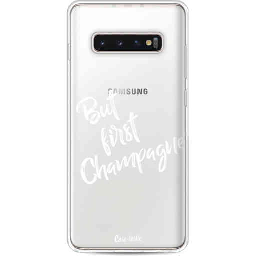 Casetastic Softcover Samsung Galaxy S10 Plus - But First Champagne