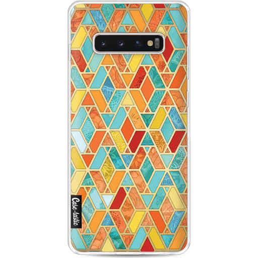 Casetastic Softcover Samsung Galaxy S10 Plus - Geometric Tile Pattern