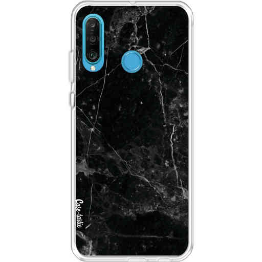 Casetastic Softcover Huawei P30 Lite - Black Marble