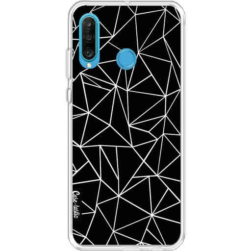 Casetastic Softcover Huawei P30 Lite - Abstraction Outline