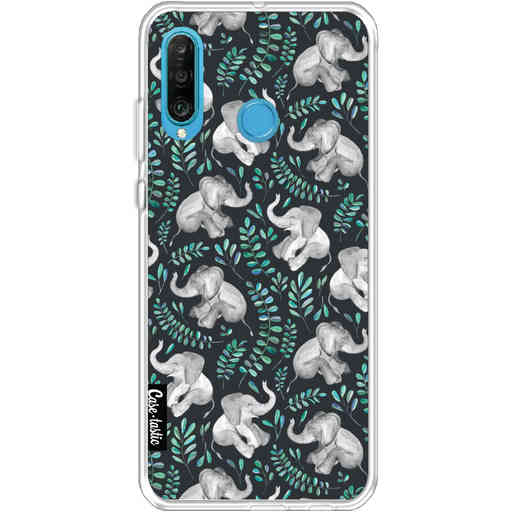 Casetastic Softcover Huawei P30 Lite - Laughing Baby Elephants