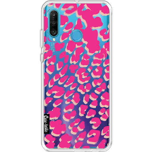 Casetastic Softcover Huawei P30 Lite - Leopard Print Pink