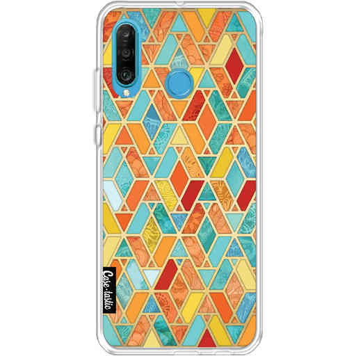 Casetastic Softcover Huawei P30 Lite - Geometric Tile Pattern