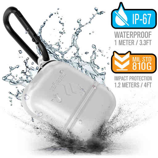 Catalyst Waterproof Case Apple Airpods Frost White