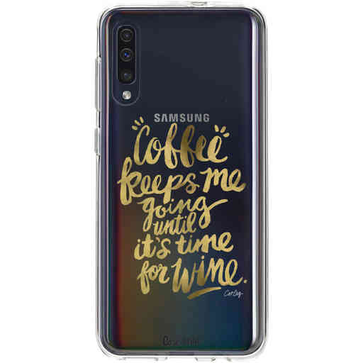 Casetastic Softcover Samsung Galaxy A50 (2019) - Coffee Wine Gold