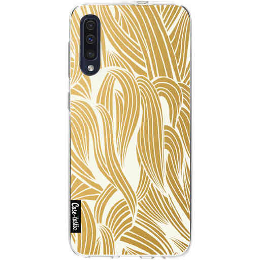 Casetastic Softcover Samsung Galaxy A50 (2019) - Gold Organic Pattern