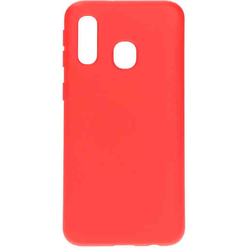 Casetastic Silicone Cover Samsung Galaxy A40 (2019) Scarlet Red