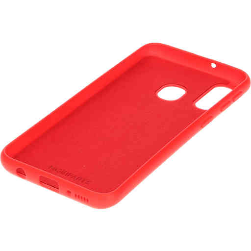 Casetastic Silicone Cover Samsung Galaxy A40 (2019) Scarlet Red