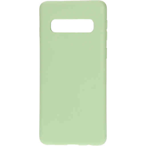 Casetastic Silicone Cover Samsung Galaxy S10 Pistache Green