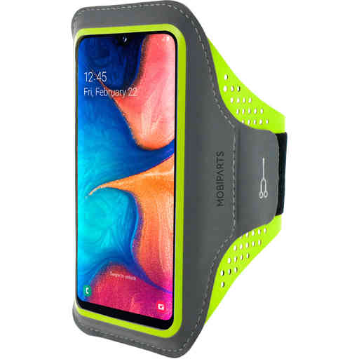 Casetastic Comfort Fit Sport Armband Samsung Galaxy A20e (2019) Neon Green